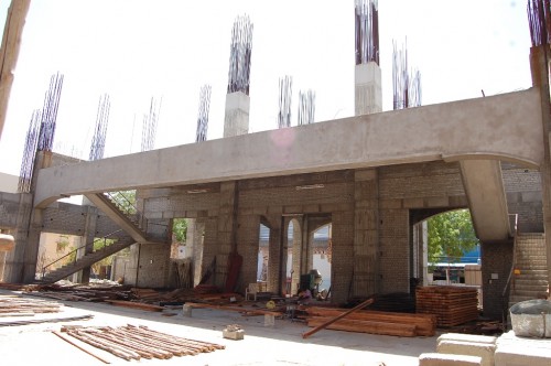 Cathedral Reconstruction Work on August 2017