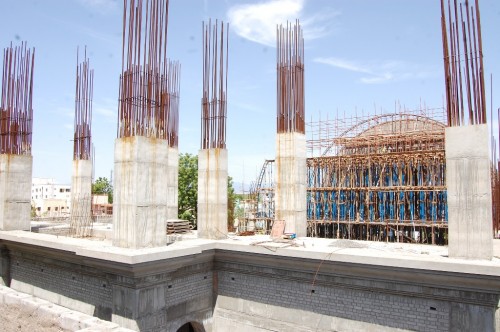 Cathedral Reconstruction Work on August 2017