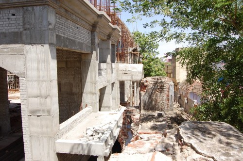 Cathedral Reconstruction Work on August 2017