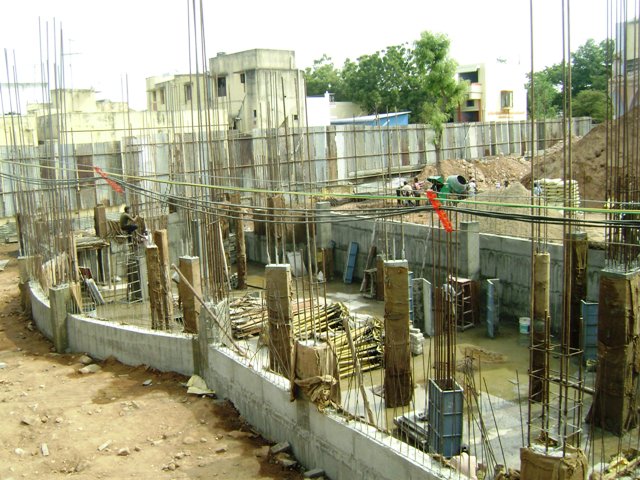 Altar, Underground Sacristy in Progress