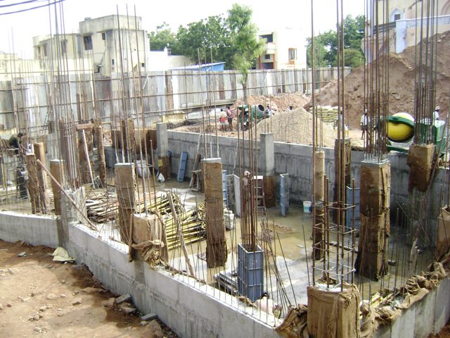 Altar, Underground Sacristy in Progress