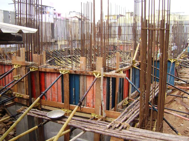 Altar, Underground Sacristy in Progress