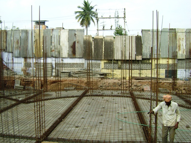 Altar, Underground Sacristy in Progress