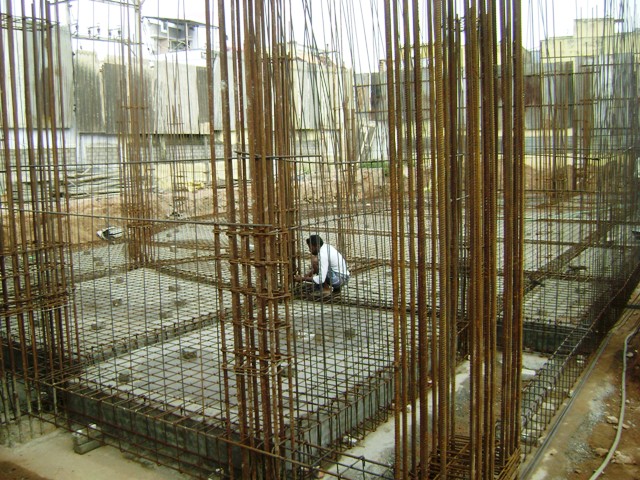 Altar, Underground Sacristy in Progress