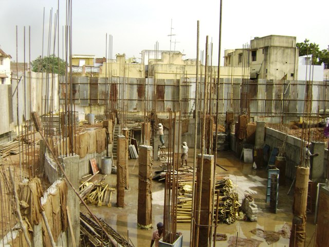 Altar, Underground Sacristy in Progress