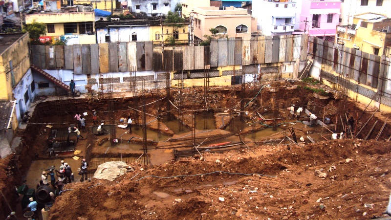 Cathedral Reconstruction Work in full force