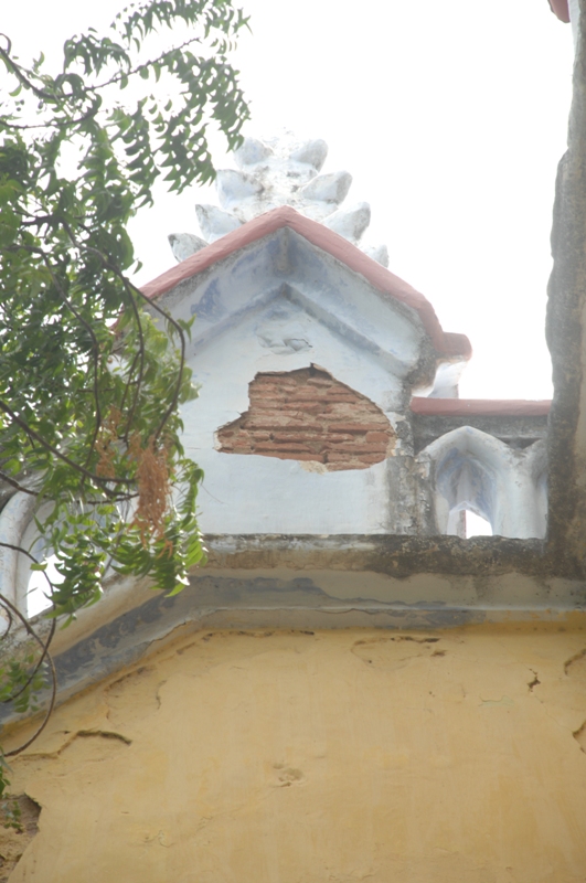 Damaged Old Cathedral